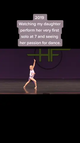 2019: Watching my daughter perform her very first solo at 7 and seeing her passion for dance. #fyp #competitivedancer #TwiggySmalls