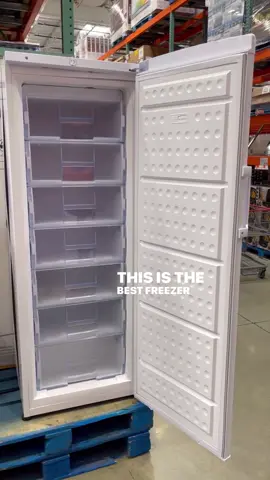 Could you use this freezer for all your Costco food? I never have space! #costco #costcoguide #organizedhome  #organizingtiktok #costcotiktok