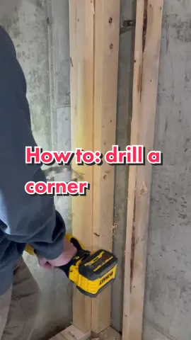Corners suck #electrician #sparky #DIY #apprentice #construction