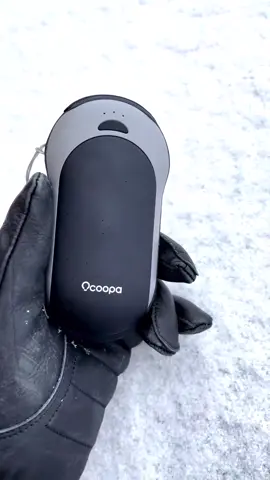 #ad Stay Warm with the OCoopa portable hand warmer! We live in North Dakota and this definitely keeps the hands warm!