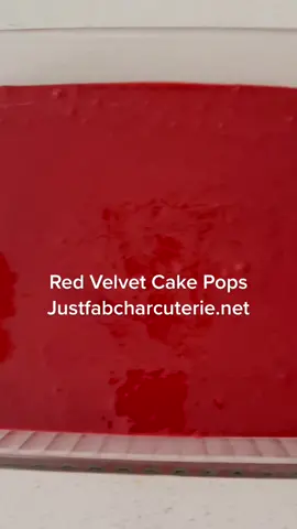 Red Velvet Cake Pops justfabcharcuterie.net #cakepops #ValentinesDay #foryoupage #charcuterie #cake #cakepoptutorial #cakeboss #smallbusinessowner