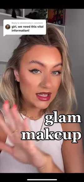 Reply to @abbielmainy  glam makeup that STAYS 😮‍💨 #MakeupTutorial #bestofmakeup #fullcoveragetutorial