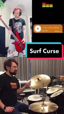 #duet with @bassmanmarvin #musicduet#request#foryou#surfcurse#freaks#musiciansoftiktok#duetthis#keepgoing#?#music#cover#guitar#bass#drums#musicians#🥁