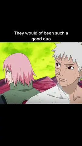 They would be so such a funny duo 😭 #sakura #obito #sakuraharuno