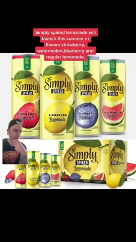 Simply spiked lemonade is heading to stores nationwide this summer🍋🍹 #foodnews #newfood #drinks #elfitup #chubster #fyp #adultbevrages #comingsoon