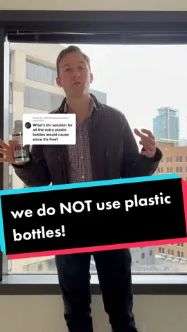 Reply to @steffthetranspodude  we use aluminum bottles and paper cartons! #freewater #free #water #fyp #foryou #4u #startup #austintx #atx #Sustainability #environment #coke #pepsi #nestle #noplastic