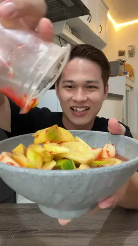Buah mangga buah rambutan, Asinan buah emang mantap aduhaii @asinanponur