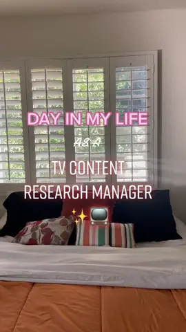 Thursday vlog working in TV ✨ #entertainmentindustry #entertainmentinternship #marketingtips #internship #careertok #fyp #televisiontok