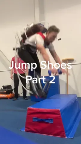 Thanks to @iancharnas for being smart enough to build this 😄 #superhero #jumpshoes #tylercsatari