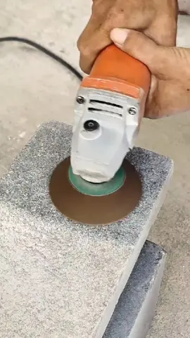 Disc shaped grinding wheel,stone concrete polishing easily use #hardware #polishing #grinding #lifetools #diytiktok #toolstoday #foryou #fyp