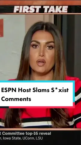 “Women aren’t going anywhere” - ESPN’s Molly Qerim after former NFL QB’s Jeff Garcia’s s*xist comments #espn #sports #jeffgarcia #minakimes #womeninsports #fyp #RoyalRumble
