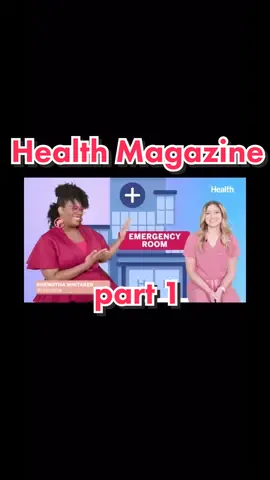 PART 1 of my interview with health magazine!! #nursing #nursetok #nursesoftiktok #nurse #nursingstudent #nursingschool #ernurse #newgradnurse