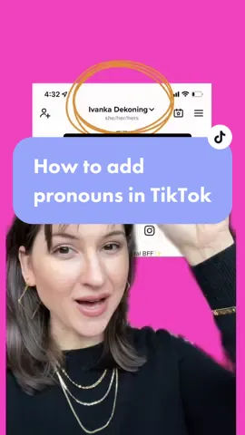 How to add your pronouns to your bio #tiktoktutorial #tiktokcoach2022 #tiktokprofile #tiktokpronouns #socialmediamarketing