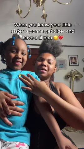 That’s my baby fr 😩😩 . #sistergoals #fyp #littlesister #bigsister