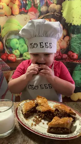 Yum! His favorite