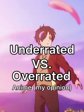 Underrated VS overrated anime “MY OPINION” - like for part 2! 🔥 #underratedanime #overratedanime #animerecommendations #mierukochan #blueperiod #magi #magithelabyrinthofmagic #therisingoftheshieldhero #dororo #toradora #aotending