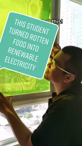 Drop a 💡 in the comments to support this young innovator! #climatechange #energy #renewableenergy #innovation #education #LearnOnTikTok #ecofriendly #ecofriendlyliving #sustainableliving  #sustainable