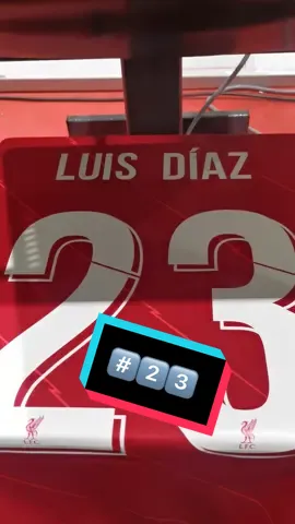 Our #️⃣2️⃣3️⃣ 😍 #VamosLuis #LuisDiaz #Liverpool #LFC #foryoupage #fyp
