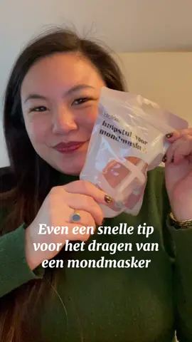 Handig voor onder je mondkapje #skintip #mondkapje