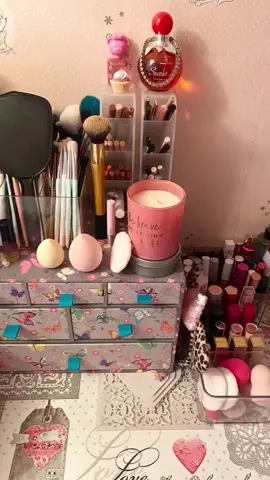 Love my new makeup storage #makeup #makeupstorage #makeuporganisation #makeuplook #fyp #foryoupage #trending