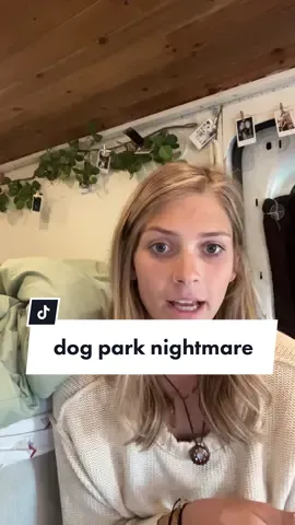 why you should never bring a reactive dog to a dog park. #vanlife #dogpark #reactivedog #travel