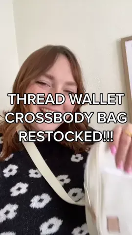I’m obsessed with my @thread_wallets crossbody bag and get asked about it all of the time!! Snag one before they sell out! #threadwallets
