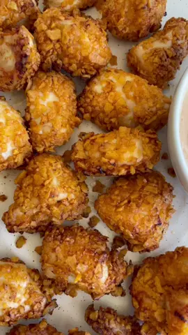 3 INGREDIENT DORITO CRUMBED CHICKEN NUGGETS 🔥 #chicken #fyp #nuggets #dorito #Recipe