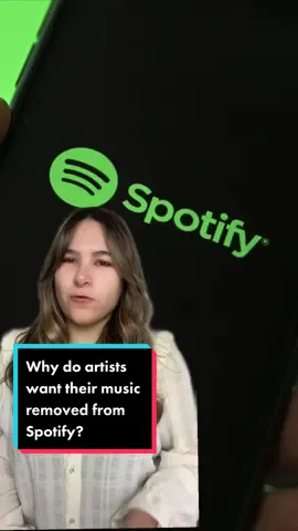 Why are artists taking their music off of Spotify? #LearnOnTikTok #spotify #music #joerogan #covid #covid19 #vaccine #medtok #music #misinformation