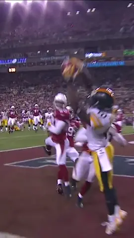 13 years ago today, Santonio Holmes' tiptoeing TD sealed the @steelers' victory in #SuperBowl XLIII, John Madden's final game on commentary. @nfl#fyp
