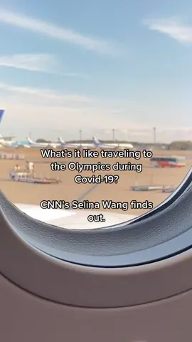 CNN’s @selinawangtv reveals what it’s like to fly into Beijing’s Olympic “bubble.” #news #travel #flying #cnn