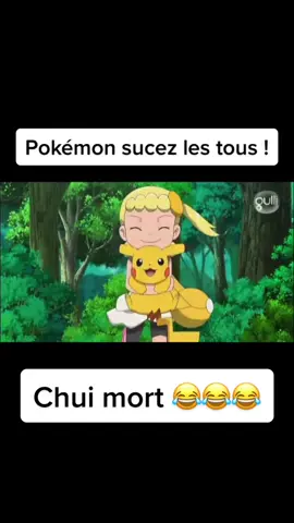 Pokemon sucez les tous 🤣 #pokemon #pikachu #pika #sacha #pokemongo #doublage #humour #sofunny #mdr #pourtoi #tiktok #tropdrole #parodie #anime #mdr