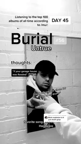 Reply to @localtaxidriver  #nohpetsmu100 such a good album shoutout to @name u were waiting for this #Burial #ukgarageclassics #Untrue