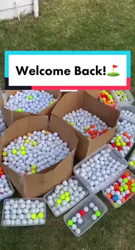 Search golfreuse.com in your browser to buy!⛳️ #golftiktok #golf #golfballs #buisness