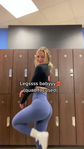 quad focused day 🤩 #gym #28DaysOfEucerin #GymTok #Fitness #fyp #fitgirl #GymLife #workoutsforwomen #workoutroutine #fitnessmotivation
