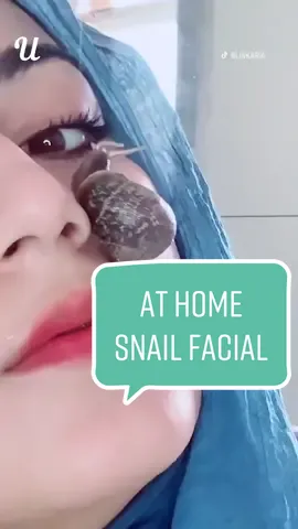 This woman did the snail facial at home 😮🐌 (@Noor) #skincare #snailfacial #skincareroutine #SkinCare101 #tips #hack #fyp #foryoupage