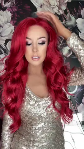 Getting closer besties #wig #wigtok #redhair #chelseysmithcosmetics