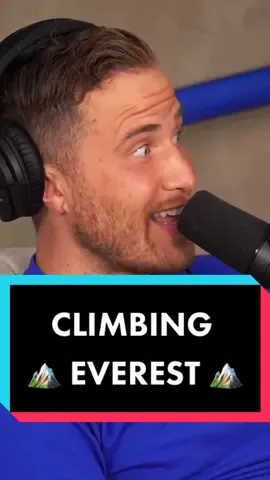 WOULD YOU CLIMB MOUNT EVEREST⁉️🏔🤔 #mikeposner #impaulsive #podcast #loganpaul #mounteverest #everest