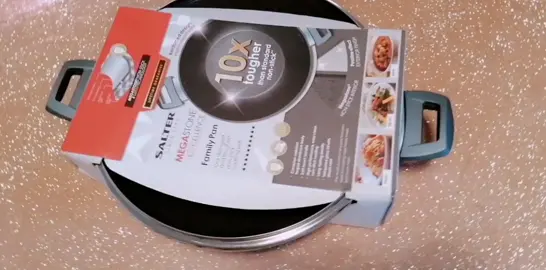 New Pan SALTER Megastone excellence family pan love love love it #fyp#fypシ#fypシ゚viral#comment#pan#cookingpan