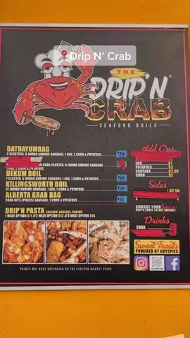It’s sooo good y’all, I didn’t even finish my food it was that filling😋 highly recommend @the.dripn.crab #dripncrab #goodeats #seafoodboil #pdxeats