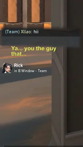 It was a pleasure playing with you, Rick! #Valorant #valorantclips #jett #twitch #wholesome #fyp