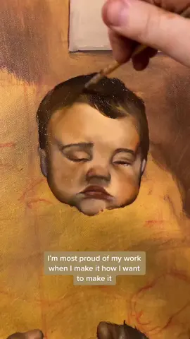 Process video of a piece i finished last night :) #art #painting #oilpainting #artist