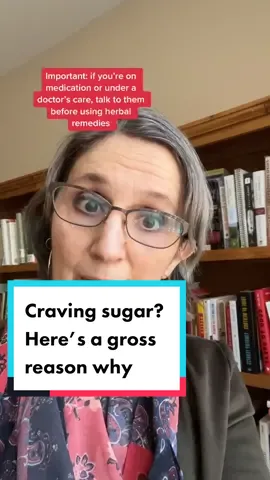 Do you crave sugar? This might be why. #sugar #sugarcraving #sugaraddiction #candida #herbaltea #herbalremedies #fyp #foryoupage