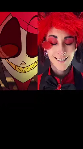 🔥♥🎙#hazbinhotel #hozbinhotelcosplay #alastor #alastorcosplay #cosplay #repeat #radiodemon