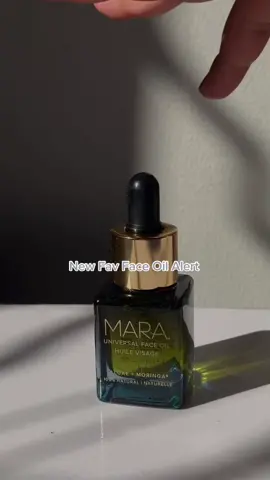 New Face Oil in my skincare Routine ✨@themarabeauty Universal Face Oil with Moringa + Algae 🌱#aesthetic #skincareroutine #skincare #SkinCare101 #fyp