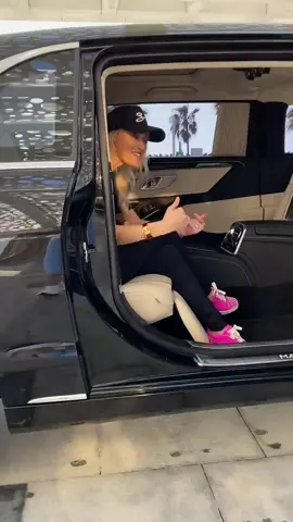 Inside a bulletproof Maybach Pullman 😱😍 #supercarblondie #limo #limousine #carsoftiktok #cartok #maybach #mercedes #fyp #foryoupage