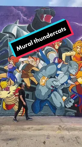 Mural Thundercats 🐅😻🔥 #thundercats #leono #series #90s #retro #mural