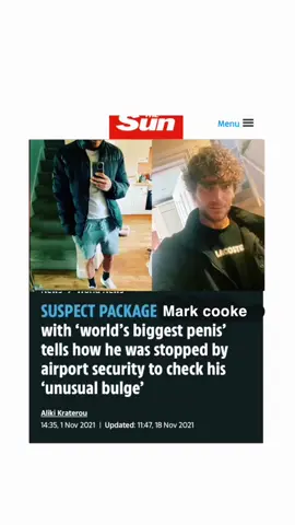 The time I got stopped at the airport for my unusual package , but obviously got let go again #fyp #foryou #viraltrend #jokes #funny