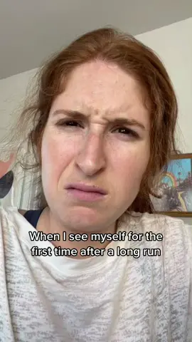 Always a combo of v red cheeks & salt after 😂😂 #longrun #marathontraining #averagerunner #runtok #tiktokrunclub #runnerslife