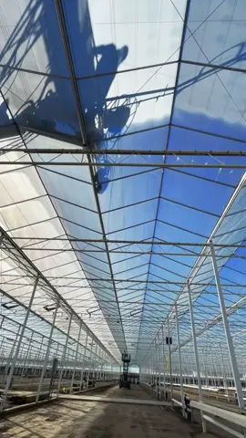The roof #robot aplying whitewash on the roof of #SoCal. We are putting it on now to keep the heat down inside as we put the greenhouse back together.