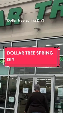 Dollar tree spring Diy’s